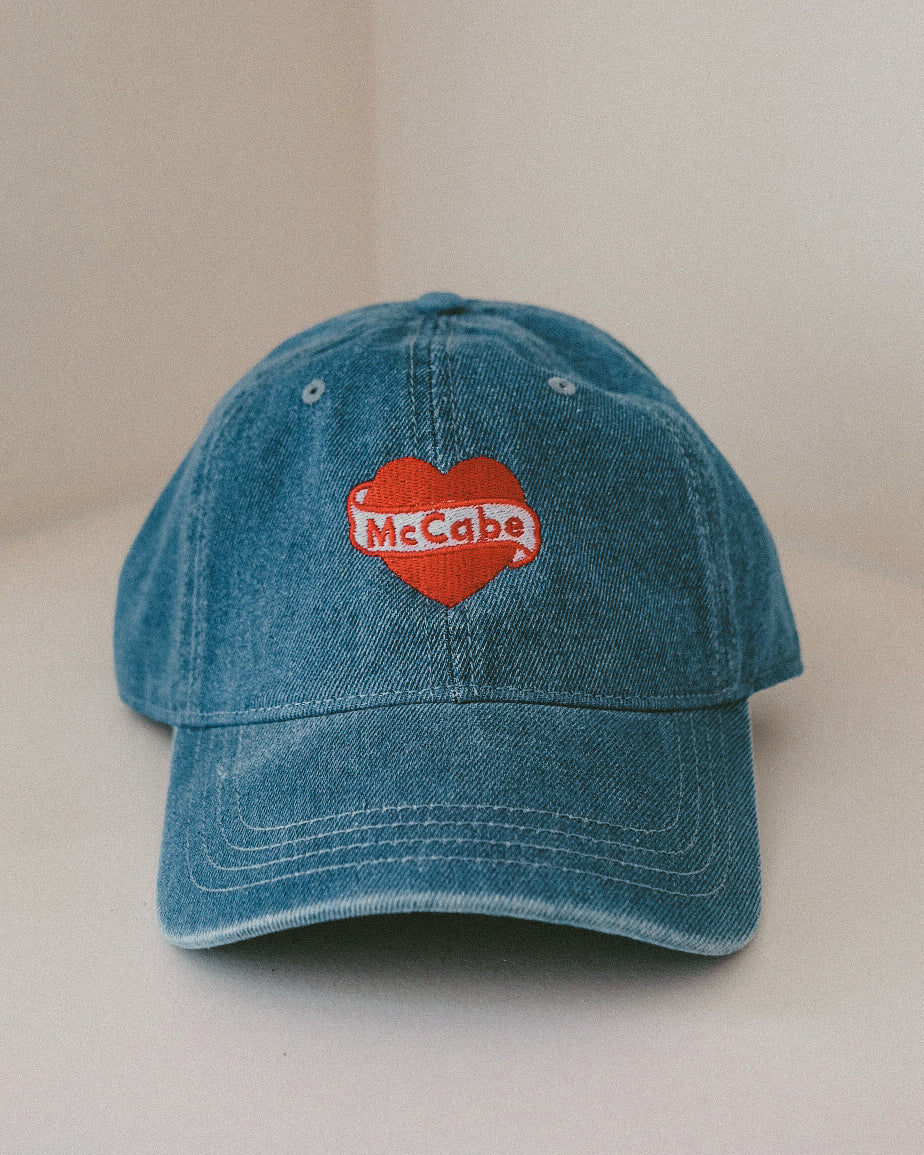 McCabe Heart Denim Hat