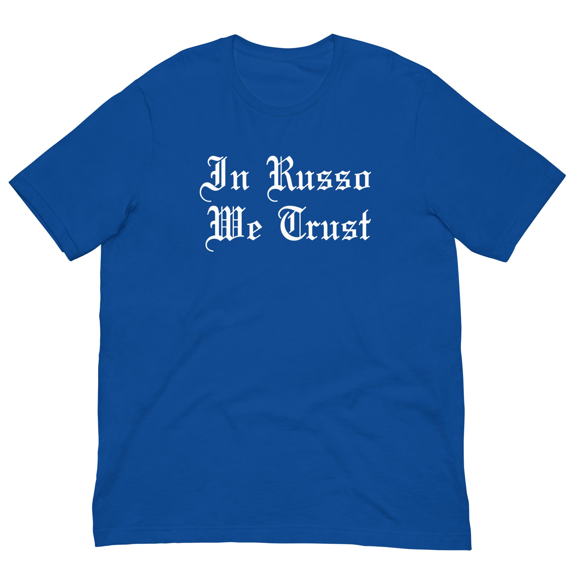 A Blue In Russo we trust shirt for Alessia Russo
