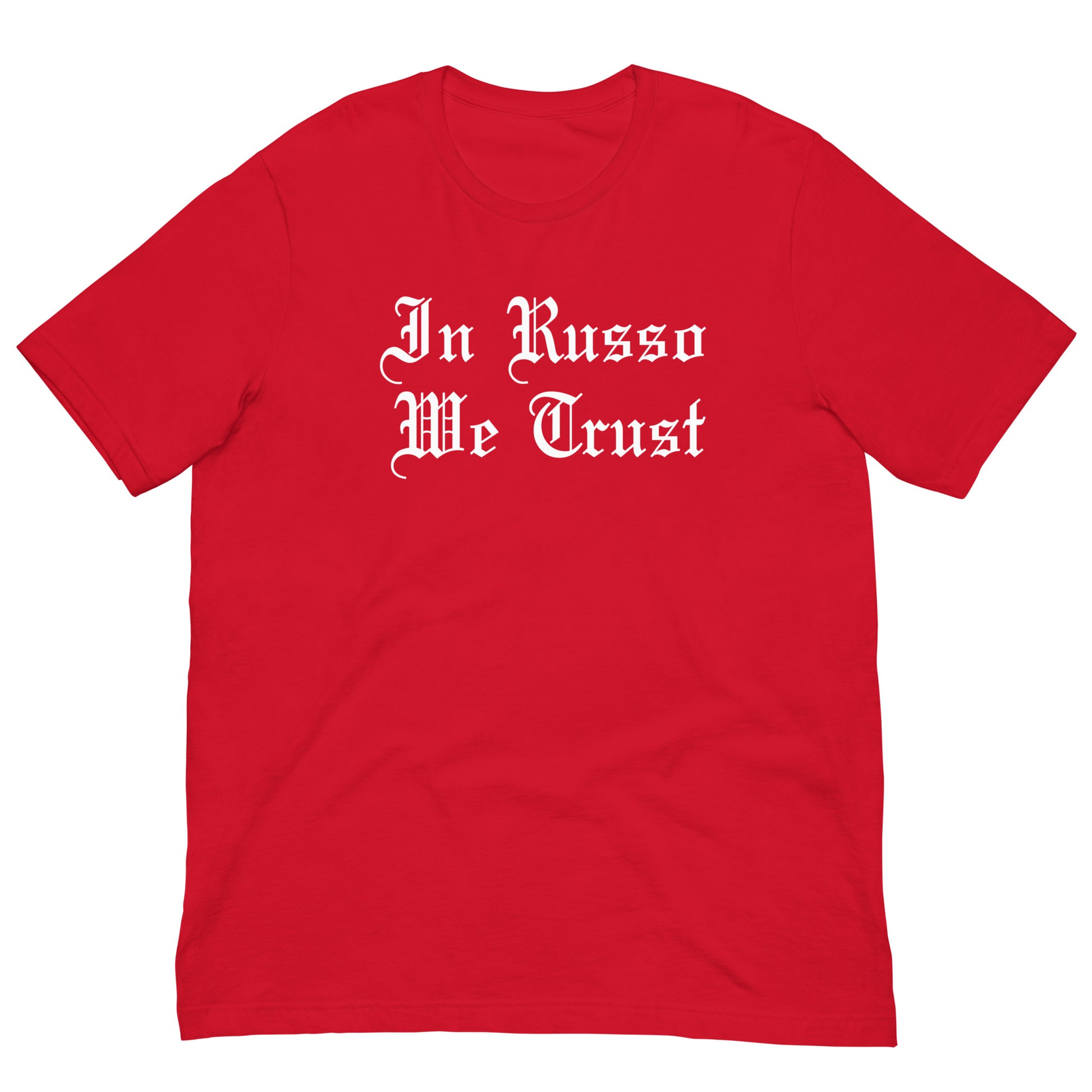 In Russo We Trust Red T-Shirt – Alessia Russo