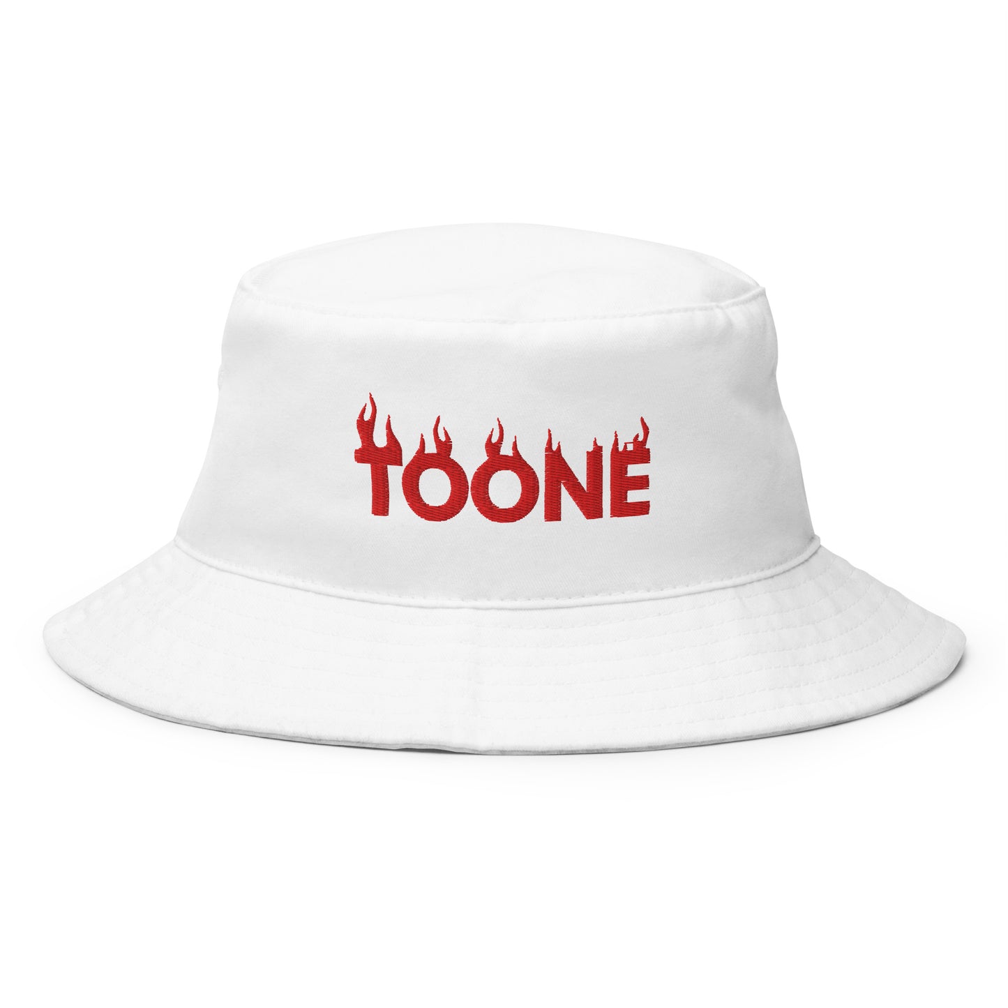 White and Red Ella-Toone-Bucket-Hat-Tooney-Man U-England 