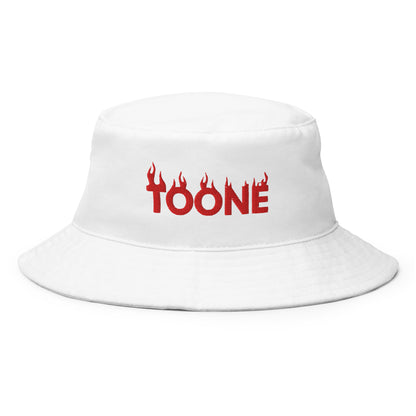 White and Red Ella-Toone-Bucket-Hat-Tooney-Man U-England 